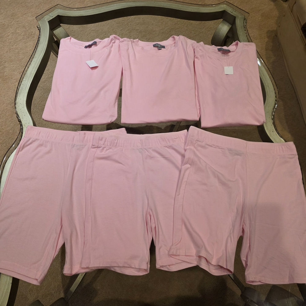 LOFT Soft Pink Sleepwear Set